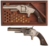 Two Smith & Wesson Model No. 1 Second Issue Revolvers