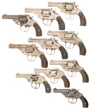 Ten Double Action Revolvers