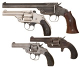 Four Smith & Wesson Handguns