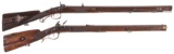 Two Muzzle Loading Rifles