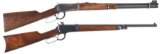 Two Winchester Lever Action Long Guns