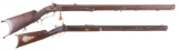Two Percussion Target Rifles