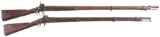 Two U.S. Military Percussion Conversion Model 1816 Muskets