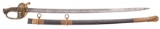 Fine Ames Staff & Field Officer Sword with Scabbard