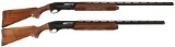 Two Engraved Remington Semi-Automatic Shotguns