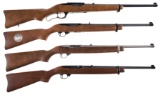 Four Ruger Carbines