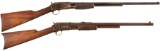 Two Colt Lightning Slide Action Rifles -A) Colt Lightning