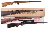 Four Sporting Rifles