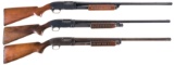 Three Slide Action Shotguns