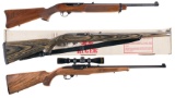 Three Ruger Semi-Automatic Longarms