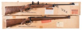 Two Boxed Kimber Model 82 Bolt Action Rifles