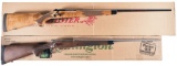 Two Bolt Action Rifles with Boxes