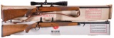Two Ruger Bolt Action Rifles with Boxes
