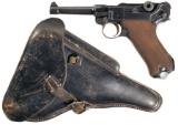 DWM Luger Semi-Automatic Pistol with Holster