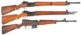 Three French Military Rifles