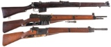 Three European Military Rifles