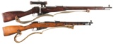 Two Soviet Military Bolt Action Longarms