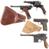 Four Handguns