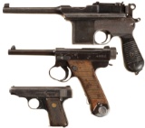 Three Semi-Automatic Pistols