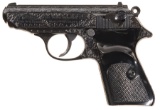 Engraved Interarms Walther Model PPK/S Pistol