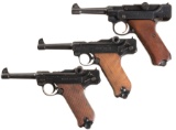 Three Semi-Automatic Pistols