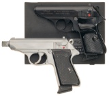 Two Walther Semi-Automatic Pistols