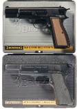 Two Cased Hi-Power Pistols