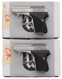 Two Boxed Consecutively Serialized L.W. Seecamp Pistols