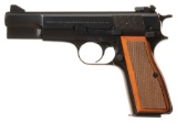 Belgian Browning Hi-Power Semi-Automatic Pistol with Soft Case