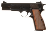 Belgian Browning Hi-Power Semi-Automatic Pistol with Soft Case