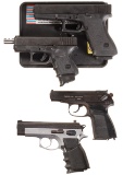 Four European Semi-Automatic Pistol