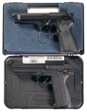 Two Cased Semi-Automatic Pistols