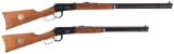 Set of Two Winchester Buffalo Bill Commemorative Long Guns