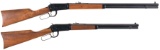 Two Winchester Lever Action Long Guns