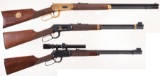 Three Winchester Lever Action Long Guns