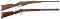Two Winchester Lever Action Rifles -A) Winchester Model 1895