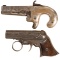 Two Antique Pocket Pistols