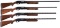 Four Remington Slide Action Shotguns