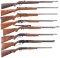 Eight Rimfire Rifles