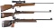 Two Target Style Bolt Action Rifles and One Air Rifle