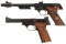 Two High Standard Semi-Automatic Pistols