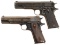 Two Semi-Automatic Pistols