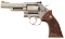 Engraved Smith & Wesson Model 66-1 Double action Revolver