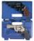 Two Smith & Wesson Double Action Revolvers with Cases