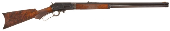 Engraved Antique Marlin Model 1893 Lever Action Rifle