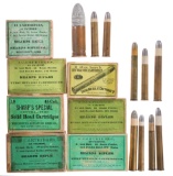 Group of Assorted Rifle Cartridges & Cartridge Boxes