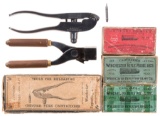 Winchester Loading Tools and Three Boxes of Ammunition