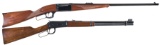 Two Lever Action Long Guns