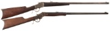 Two American Single Shot Rifles