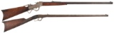 Two Antique Single Shot Rifles